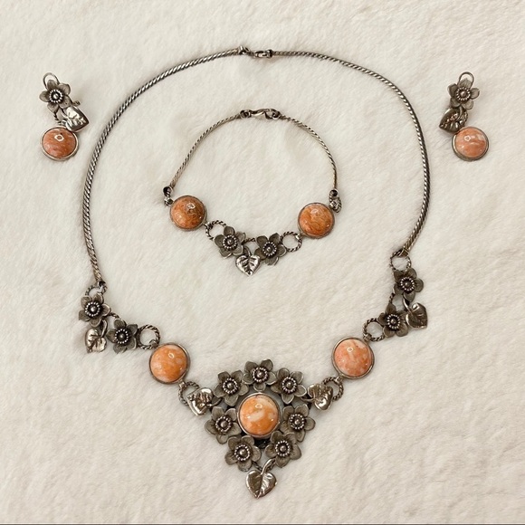 Silver 925 Jewelry Set - Picture 3 of 15